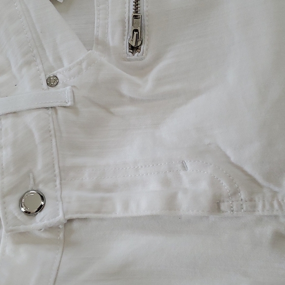 White denim capri/crop size 12 nwt - Picture 8 of 8